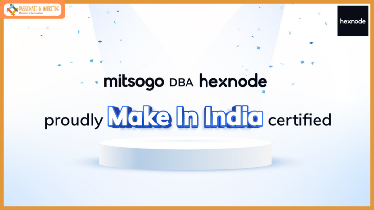 Mitsogo Certified ‘Make in India’ for its Commitment to Local Innovation