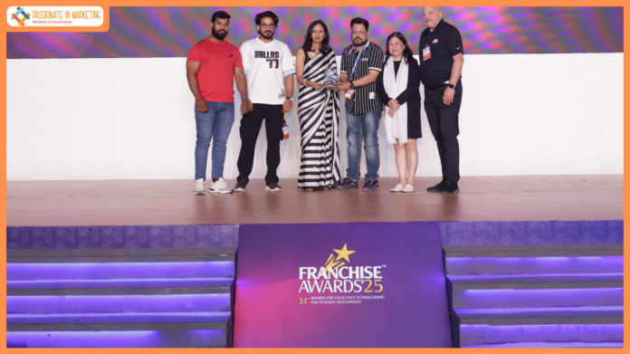 Muscle & Strength India Bags Award for Upcoming Franchisor of the year – Health & Fitness category