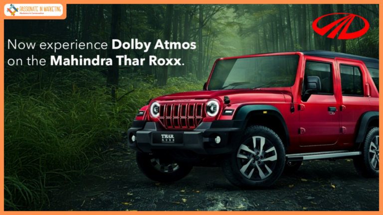 Mahindra Thar ROXX brings Dolby Atmos for an elevated entertainment experience