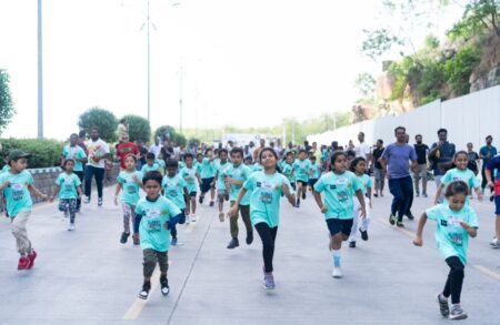 "Little Steps Big Dreams" Marathon Empowers Young Minds