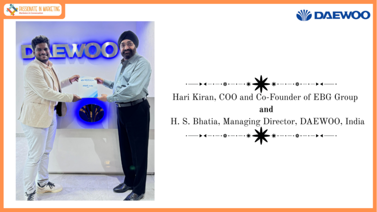 DAEWOO India appoints EBG group as Strategic Partner for Home Appliances and Electronics Retail Expansion