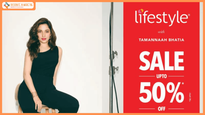 Lifestyle Announces its Biggest Sale of the Season with Tamannaah Bhatia Featured in the New Campaign