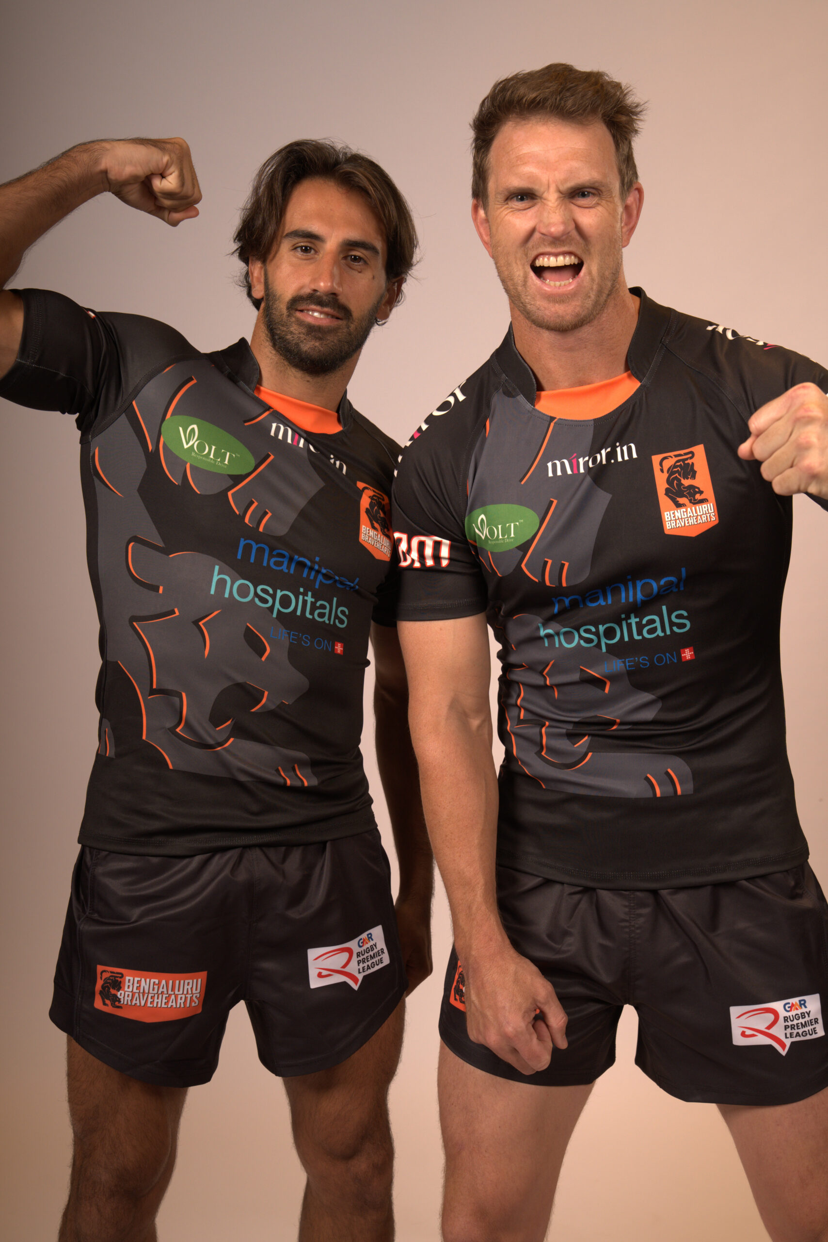 Scott Curry And Pol Pla Vegue Named Co-Captains For The Bengaluru Bravehearts In The Upcoming Gmr Rugby Premier League
