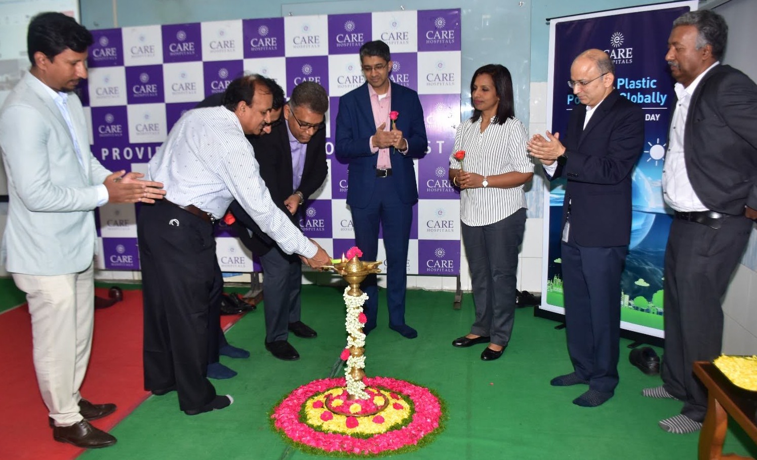 CARE Hospitals Pledges Sustainable and Eco-Friendly Healthcare on World Environment Day 2025.