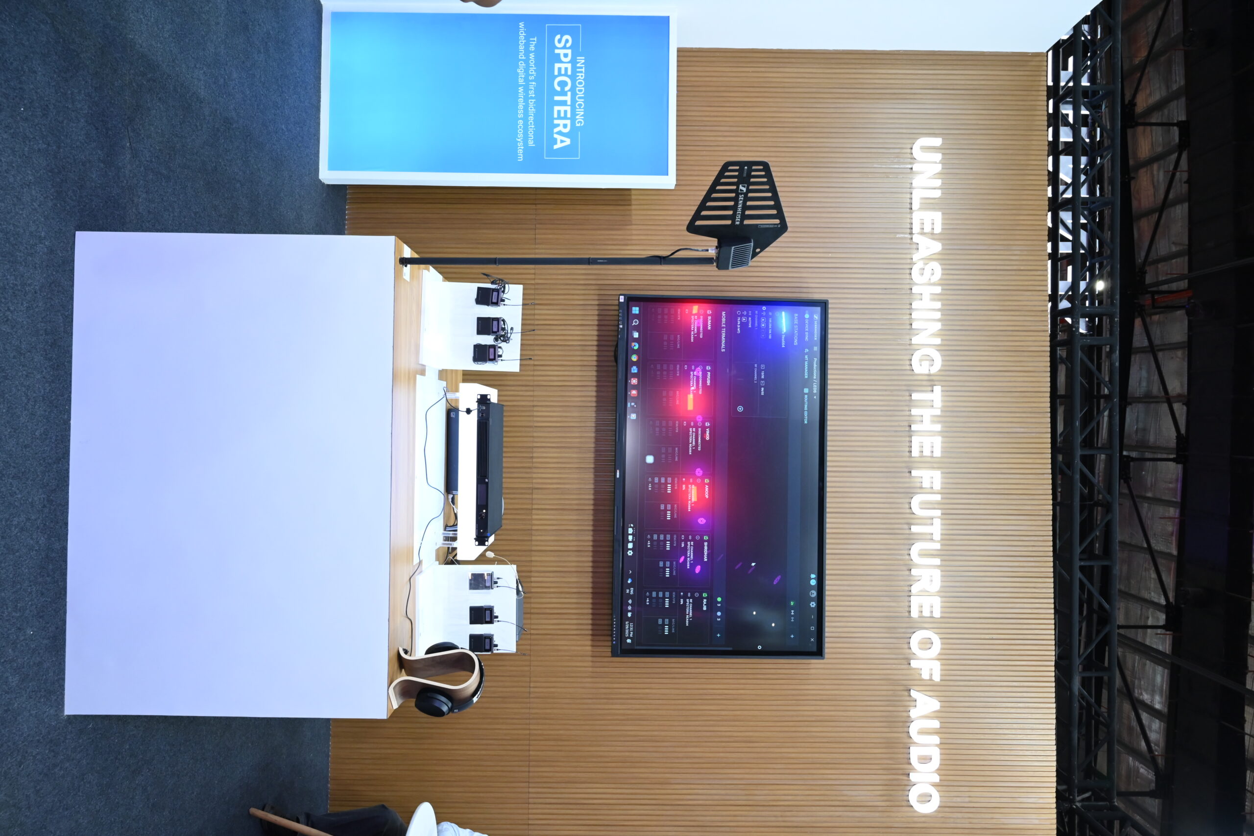 Sennheiser showcases Spectera — the world’s first wideband, bidirectional digital wireless ecosystem at PALM Expo 2025