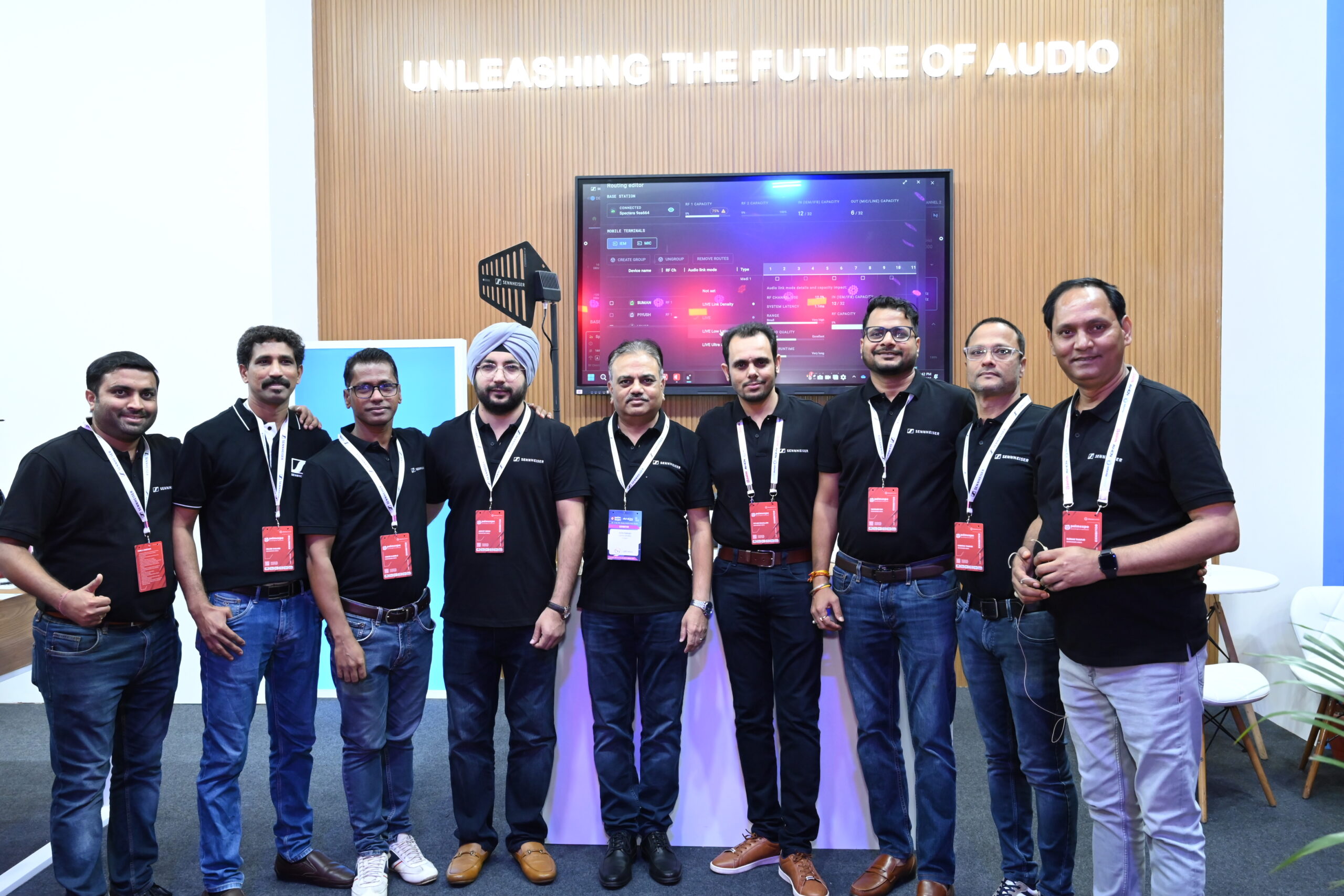 Sennheiser showcases Spectera — the world’s first wideband, bidirectional digital wireless ecosystem at PALM Expo 2025