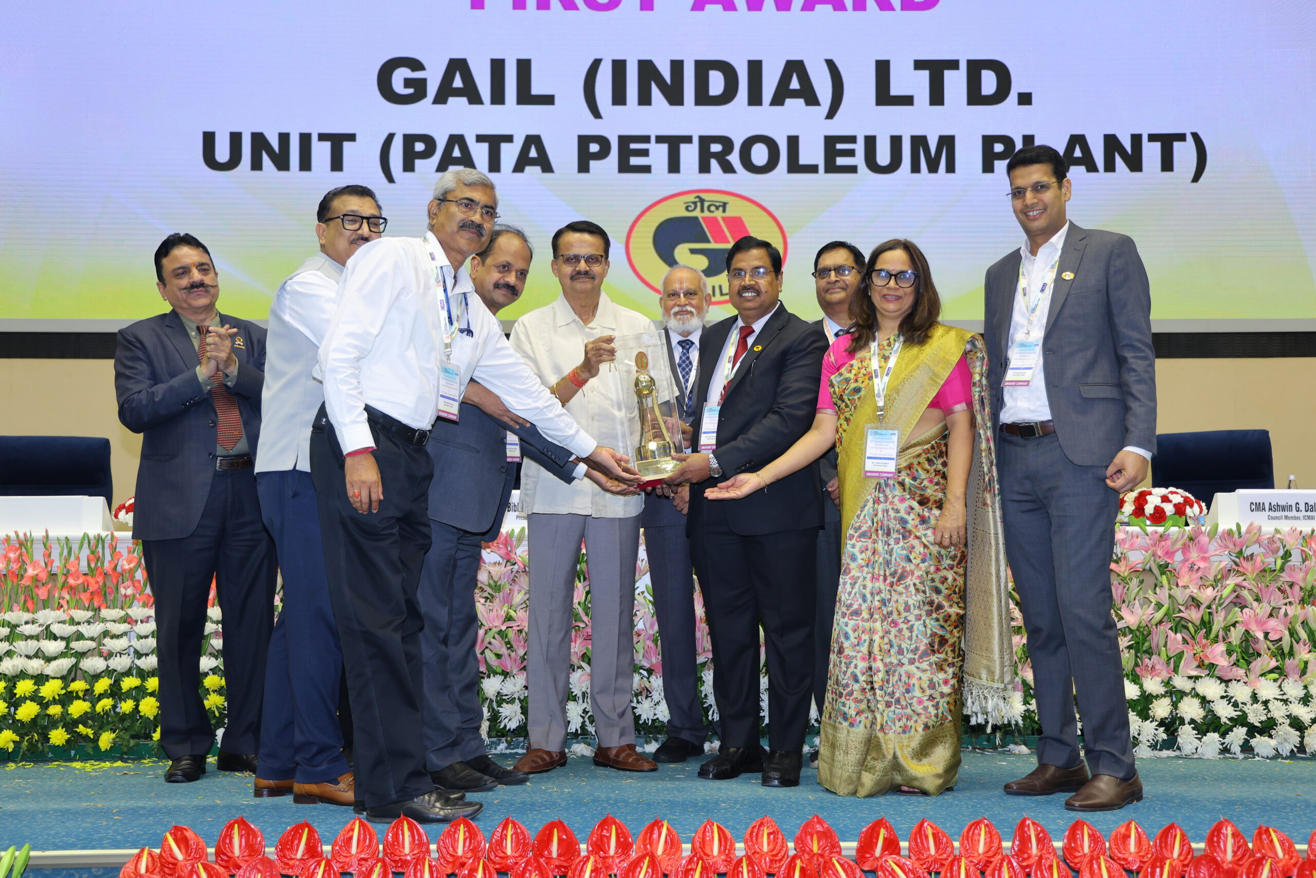 GAIL (India) Limited Honored with Dual Accolades at 19th National Awards for Excellence in Cost Management 2025