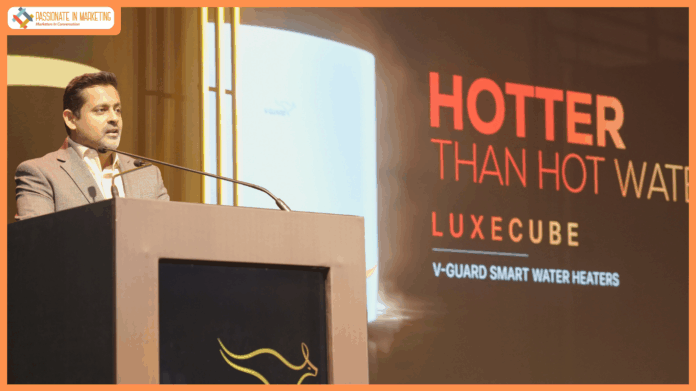V-Guard Elevates Smart Living with the Launch of Its Stylish Luxecube Water Heater Series