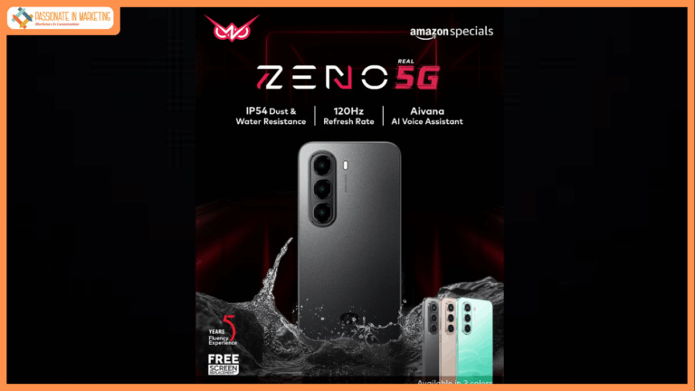 Zeno by itel Launches All New AI Powered Zeno 5G Smartphone at just Rs.9299