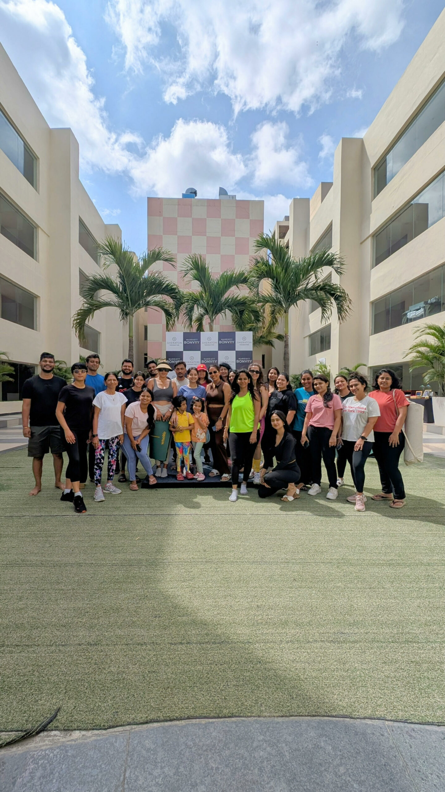 SHERATON Hyderabad Hotel Celebrates International Yoga Day With Kirti Vijaywargi
