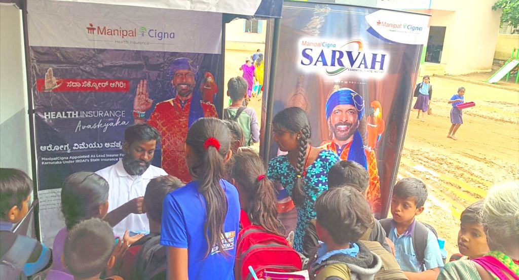 ManipalCigna Health Insurance Organizes Health Awareness Drive and Check-up Camp in Neraluru, Karnataka

