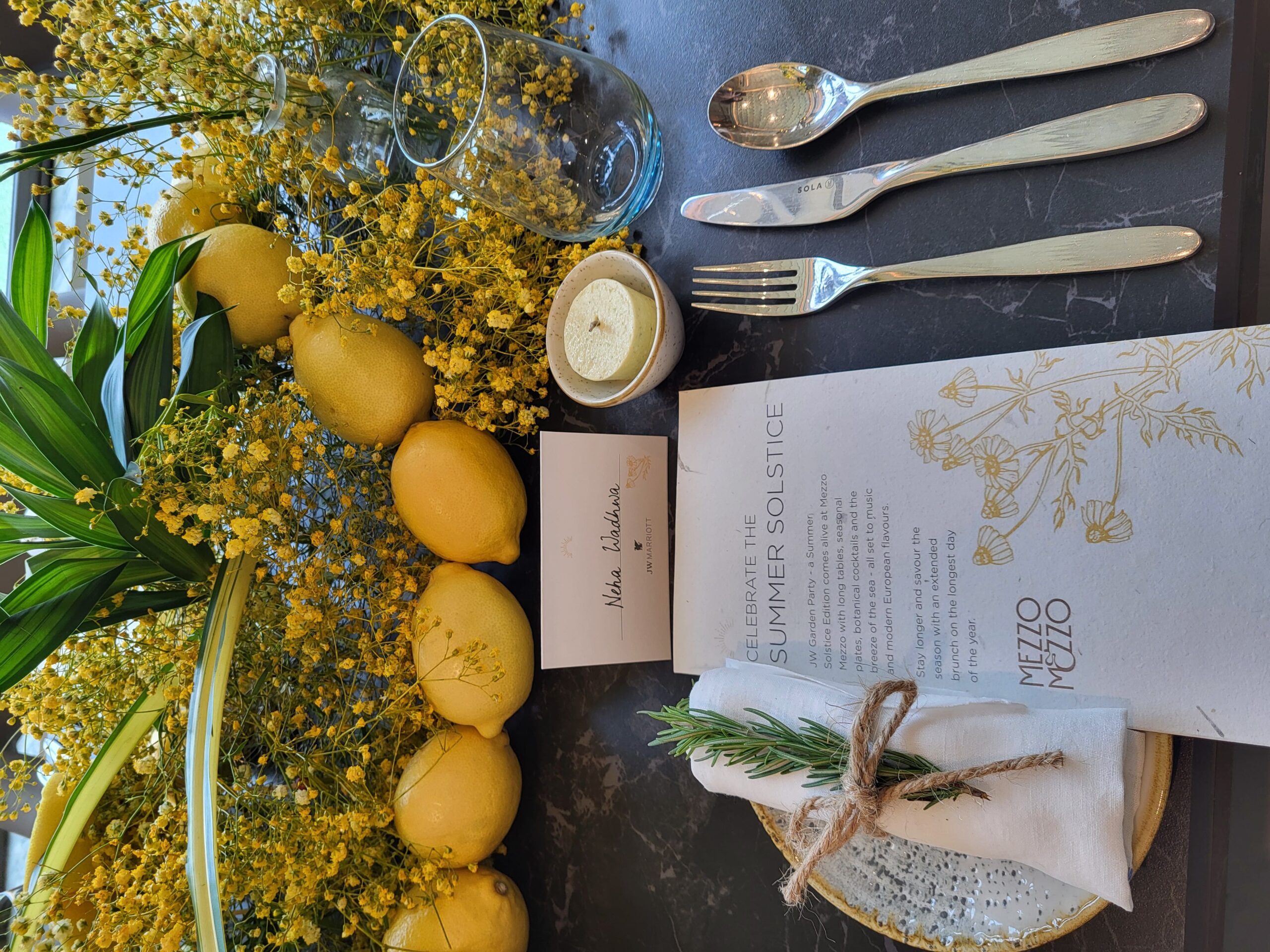 JW Marriott Mumbai Juhu Celebrated Summer Solstice
With The JW Garden Party At MEZZO MEZZO 
