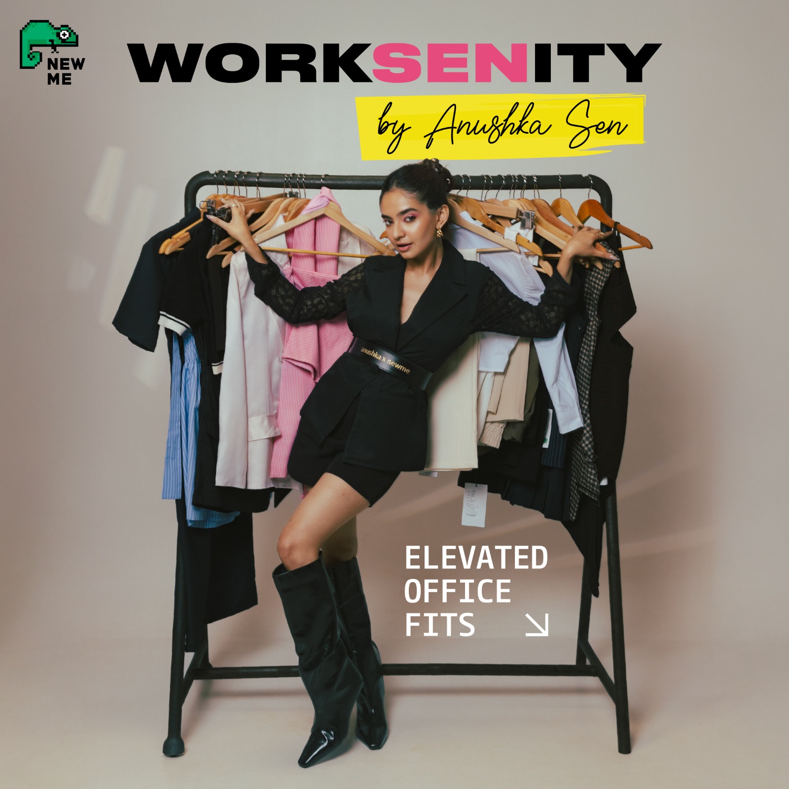 NEWME’s Latest Campaign with Anushka Sen, #StaySenAtWork, Empowers Genz Women To Own Their Style At Workplace 

