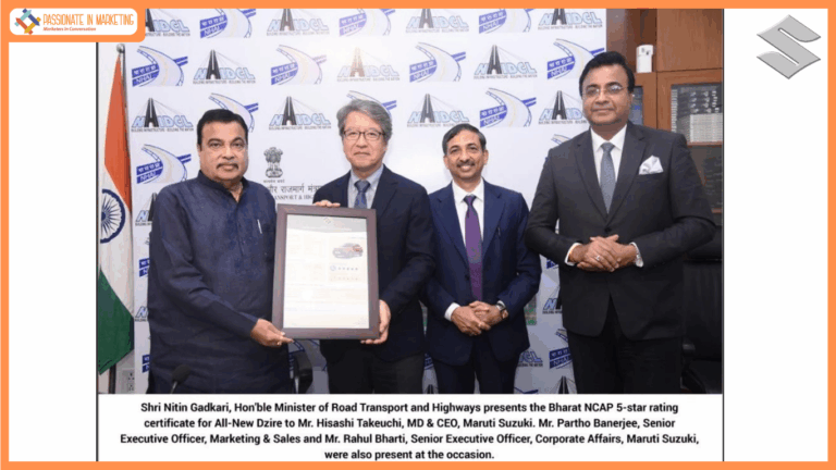 Maruti Suzuki’s All-New Dzire Becomes India’s First 5-Star Bharat Ncap-Rated Sedan, Sets A New Safety Benchmark