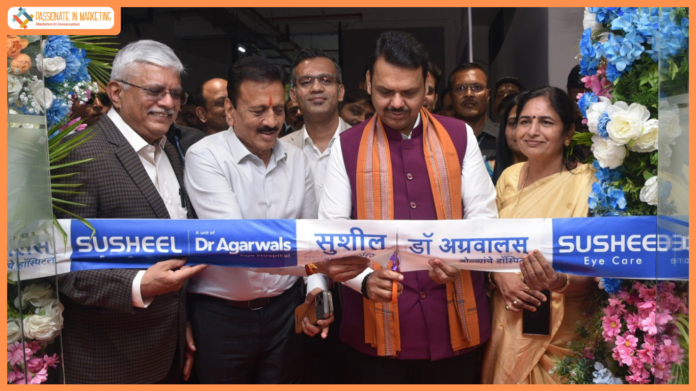 Hon’ble Chief Minister of Maharashtra Unveils Advanced OT Floor at Susheel Eye Care – A Unit of Dr. Agarwal’s Eye Hospital in Nashik