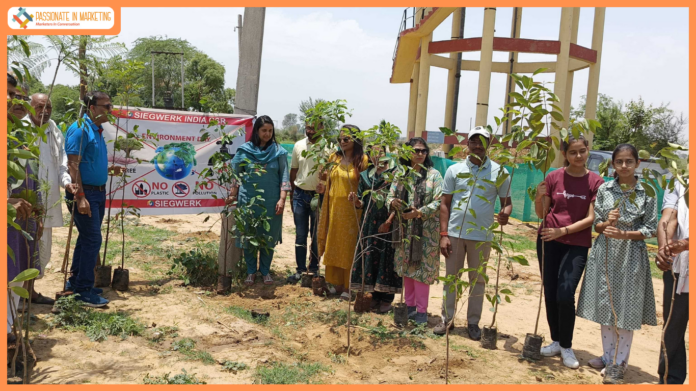 Siegwerk India Marks World Environment Day with Plantation Drive in Pur Village, Rajasthan