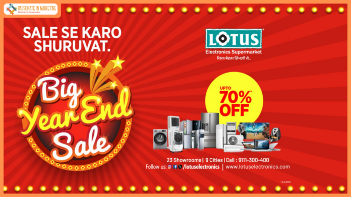 Lotus Electronics Announces End of Season Sale with Exciting Discounts of Up to 65% Across Home Tech and Smartphones