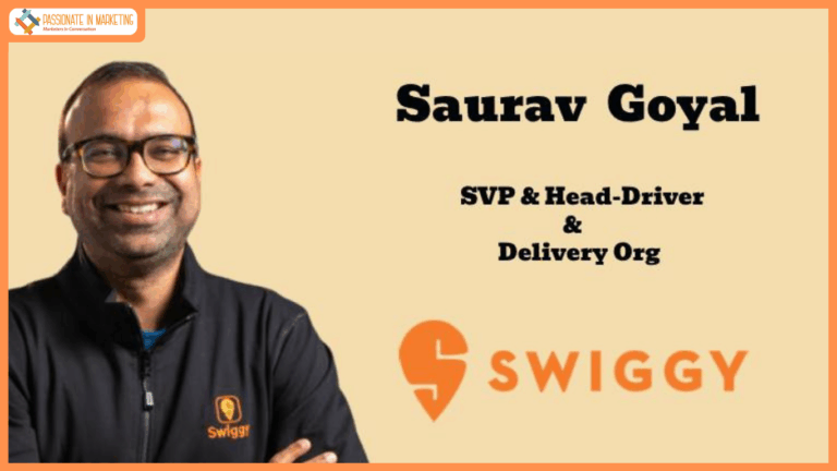 Saurav Goyal to head Driver & Delivery Org for Swiggy