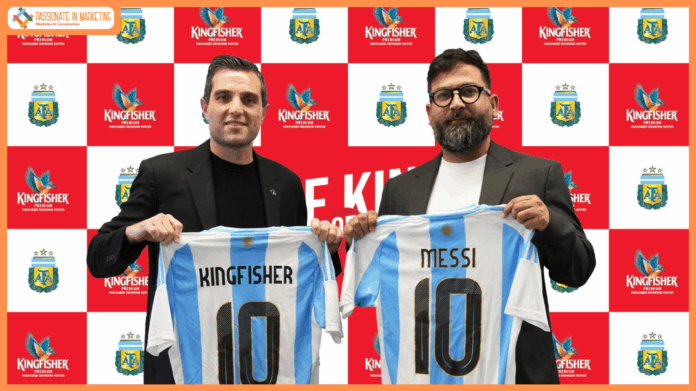 Kingfisher Premium Packaged Drinking Water Announces Regional Sponsorship with Argentine Football Association