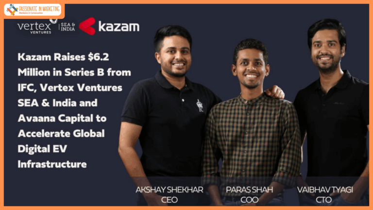 Kazam Raises $6.2 Million in Series B from IFC, Vertex Ventures SEA & India and Avaana Capital to Accelerate Global Digital EV Infrastructure