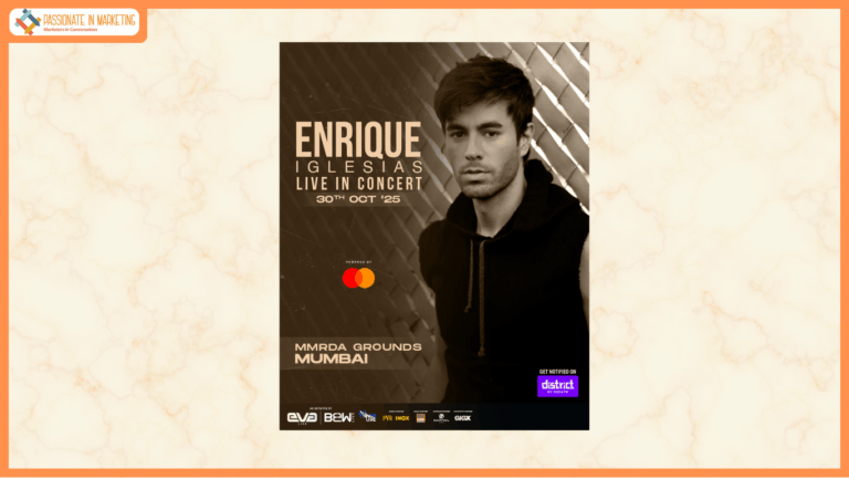 India’s Most Anticipated Concert of The Year: Enrique Iglesias to Rock Mumbai on October 30th