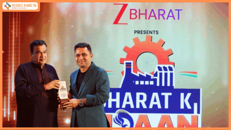 KDM bags Zee Bharat Ki Udaan Award for Bharat Ka Charger Maha Kumbh initiative from Union Minister Nitin Gadkari