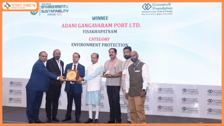 Adani Gangavaram Port wins “24th Global Greentech Environment & Sustainability Awards 2025”