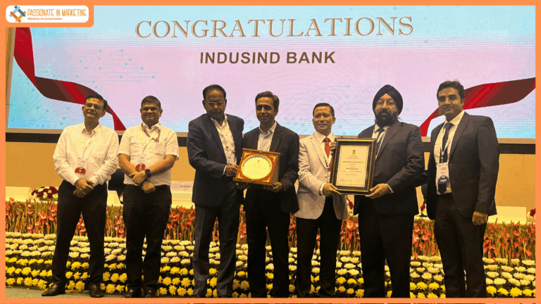 IndusInd Bank Honoured for Outstanding Performance in Digital Payments by the Department of Financial Services, Ministry of Finance