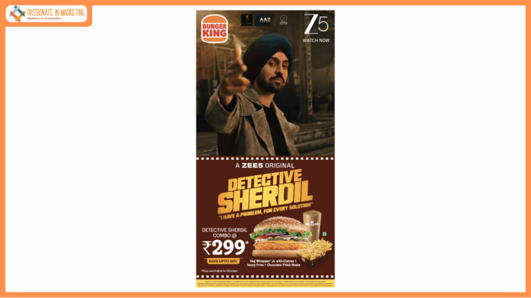 BURGER KING® India Delivers a Whopper of a Collab with ZEE5’s Detective Sherdil starring Diljit Dosanjh