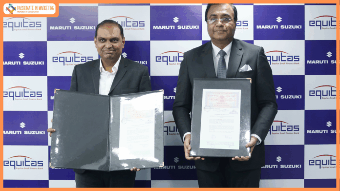 Maruti Suzuki Collaborates With Equitas Small Finance Bank To Expand Retail Car Financing Network