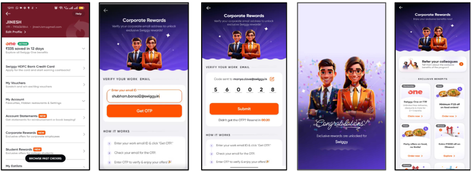 SWIGGY Rolls Out Corporate Rewards Program In 7000 Companies Across India: Unlocks Exciting Benefits For Corporate Employees
