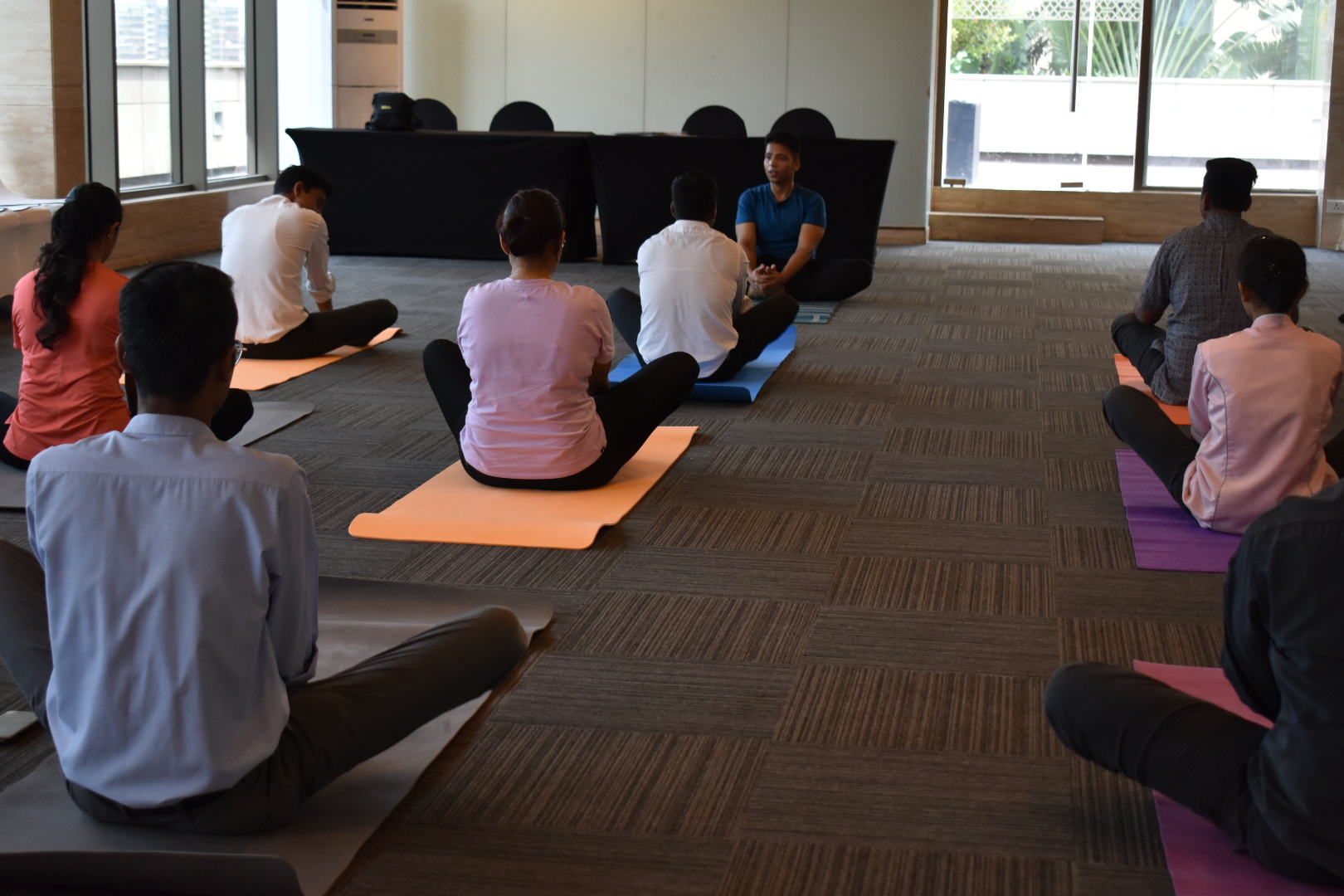 Marriott India Hotels Celebrate International Day of Yoga with 'One Earth, One Health' Theme