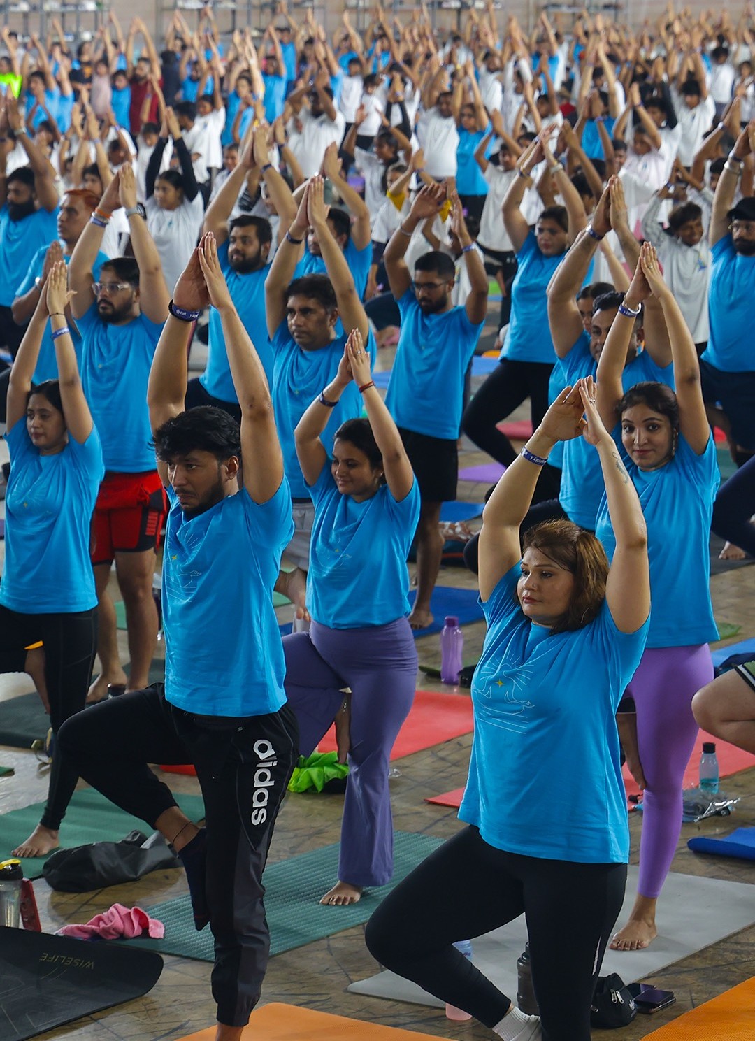 1 mn Suryanamaskars performed nationwide in a celebration of unity through movement at cult Yogathon 2025