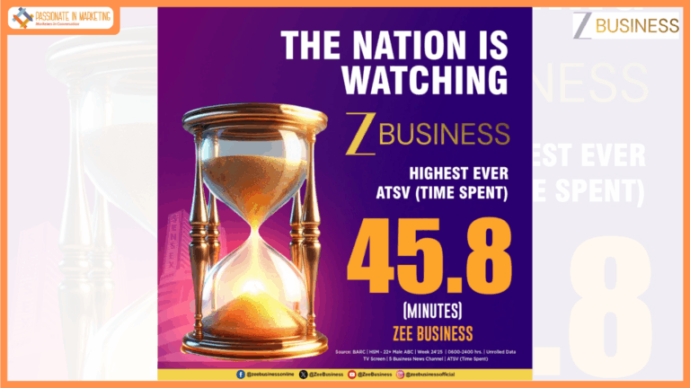 Zee Business Sets New Industry Benchmark With 45.8 Minutes Viewer Engagement