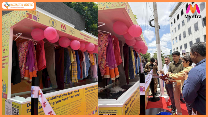 Myntra Cares Launches 'Cupboard of Care' and 'Project Restyle' in partnership with BBMP and Saahas Zero Waste