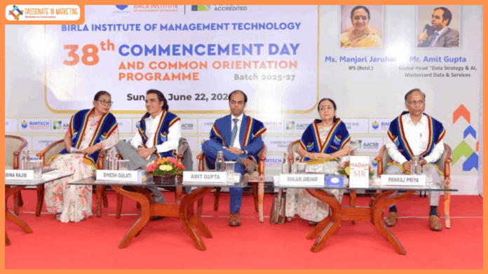 BIMTECH Welcomes the Class of 2025–27 with a Diverse and Meritorious Cohort of 480 Students