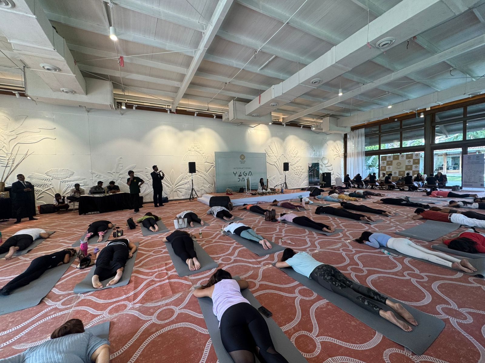 Ridhira Group Hosts Soulful International Yoga Day Retreat at Gandipet