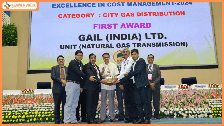 GAIL (India) Limited Honored with Dual Accolades at 19th National Awards for Excellence in Cost Management 2025