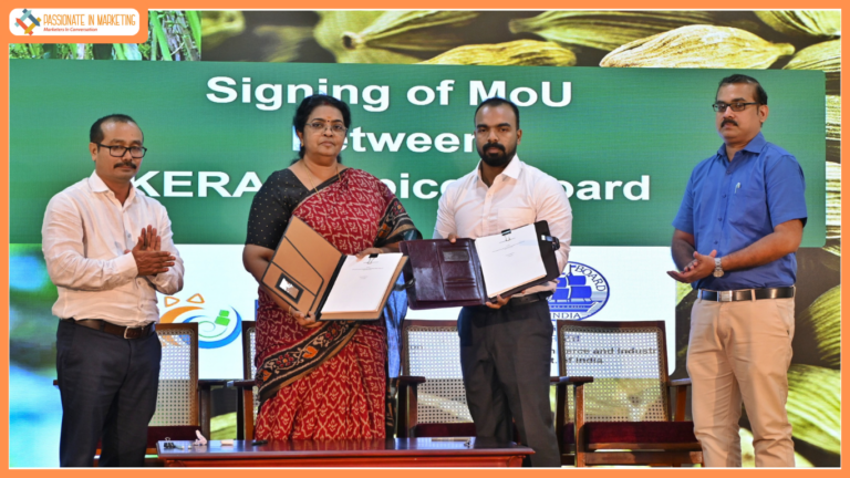 From Left Darmendra Das, Director, Spices Board, Dr. A. B. Rema Shree, Director, Spices Board; Mr P Vishnuraj IAS, Additional Project Director of KERA Project and Director, Department of Industries and Commerce, GoK, Shyam Krishnan K, Industries Specialist , KERA