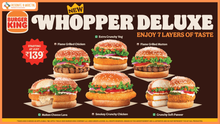 BURGER KING® India Unveils the All-New Whopper® Deluxe Range with 7 Layers of Taste Starting at Rs. 139