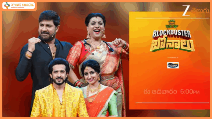 Zee Telugu to telecast its special show Blockbuster Bonalu on 20th July at 6 pm