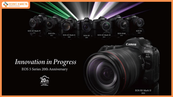 Canon celebrates 20th anniversary of EOS 5 interchangeable-lens digital camera series