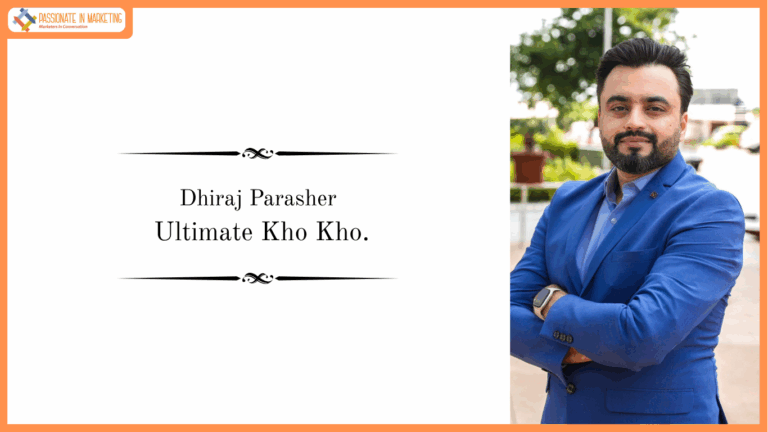 Ultimate Kho Kho Appoints Dhiraj Parasher as CEO to Lead Global Expansion Ahead of Season 3 Kickoff on November 29