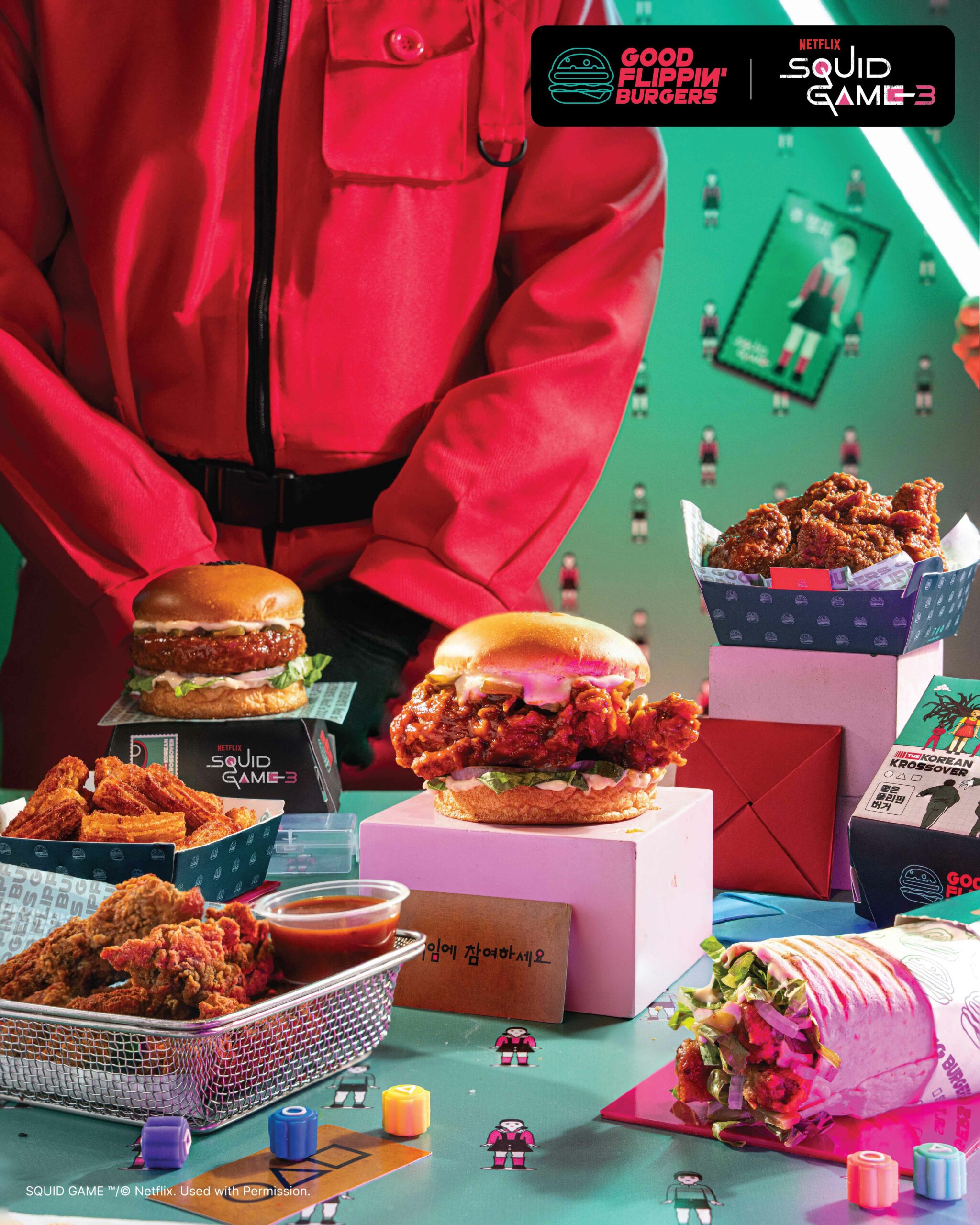Good Flippin’ Burgers Launches ‘The Korean Krossover’ – A Squid Game-Inspired Menu in Collaboration with Netflix India  