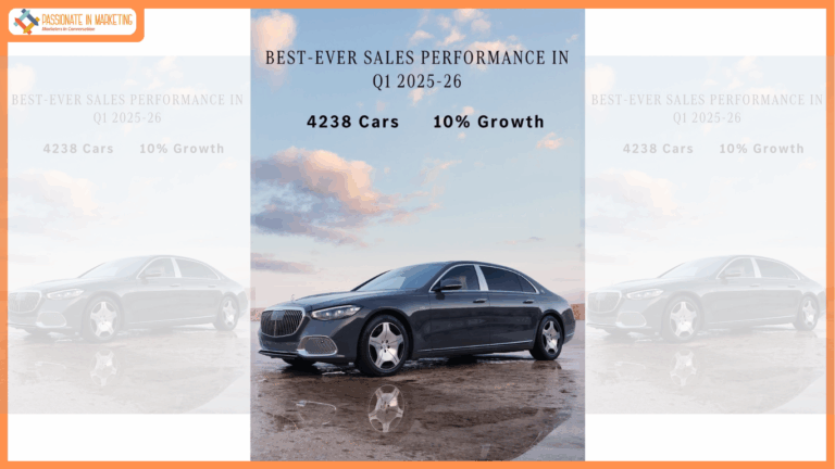 Mercedes-Benz India Kick Starts Fy 25-26 With Its Best Ever Sales Result Retailing 4238 Units, Registering A Growth Of 10%