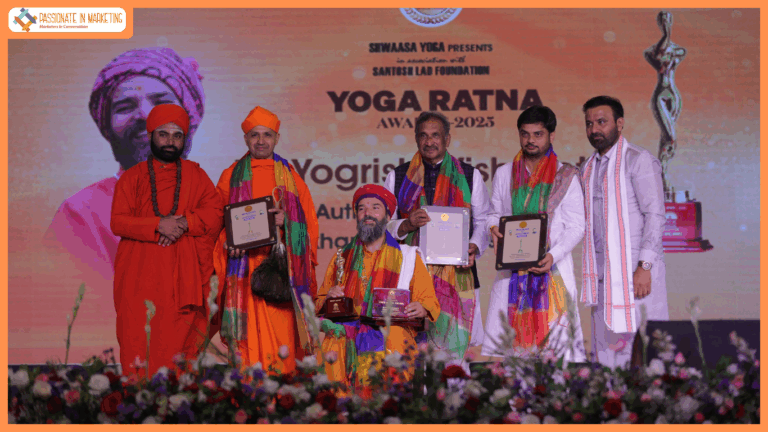 Dr. Yogrishi Vishvketu Honoured with the Prestigious Yoga Ratna Award