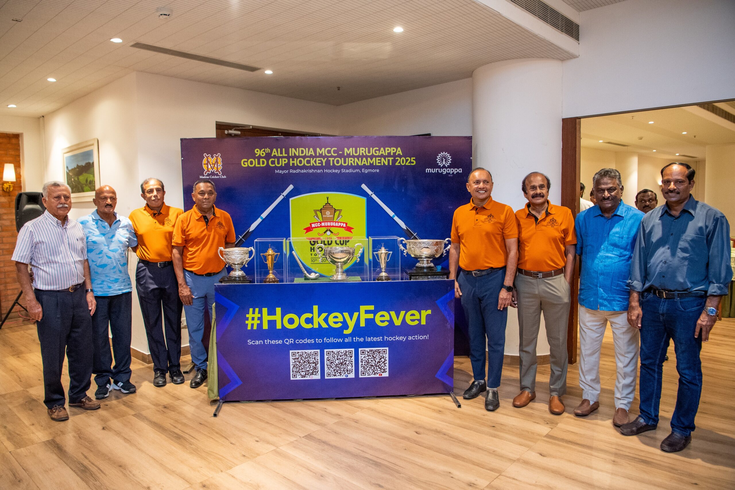 96th All India MCC-Murugappa Gold Cup Hockey Tournament to be held from July 10 to 20, 2025 