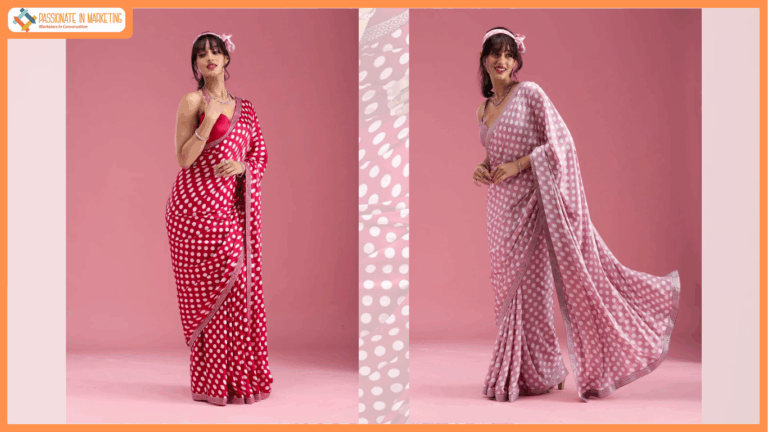 Koskii Revives Retro Glam With Bold Polka Dot Sarees In Its Latest Occasion Wear Collection
