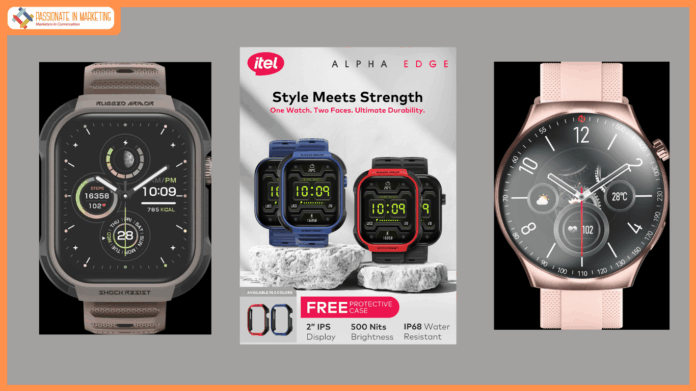 itel Electrifies the Smartwatch market with Launch of Alpha Edge & Alpha Style -India’s First Smartwatches with Dual Design Protective Cases