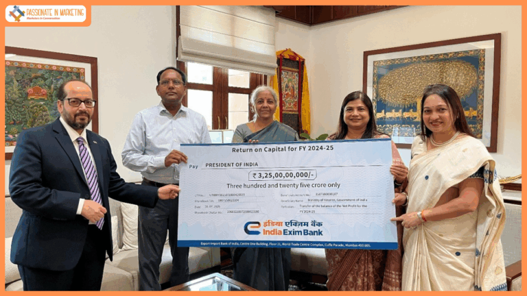 Exim Bank transfers ₹ 325 crore balance of net profit to GoI